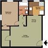 One Bedroom 1st Floor Apartment - No washer / dryer hook-up